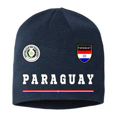 Paraguay Sportsoccer Jersey Flag Football Sustainable Beanie