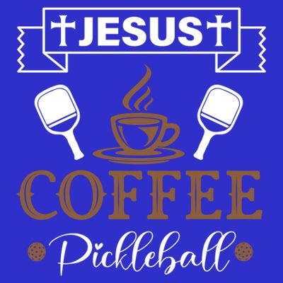 Pickleball Sports Jesus Coffee Pickleball Gift T-Shirt