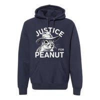 Peanut Squirrel Justice For Peanut Premium Hoodie