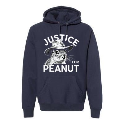 Peanut Squirrel Justice For Peanut Premium Hoodie