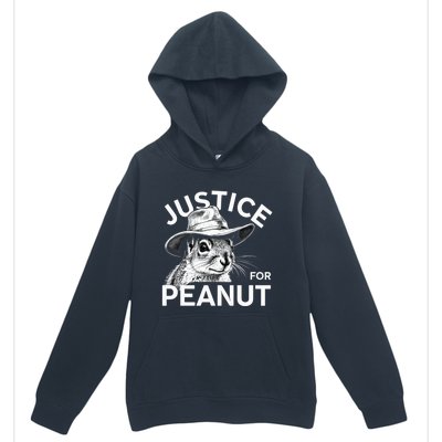 Peanut Squirrel Justice For Peanut Urban Pullover Hoodie