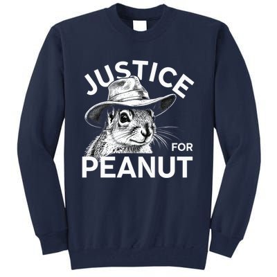 Peanut Squirrel Justice For Peanut Tall Sweatshirt