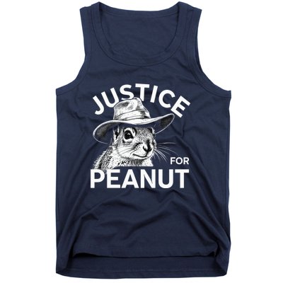 Peanut Squirrel Justice For Peanut Tank Top