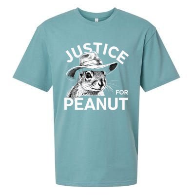 Peanut Squirrel Justice For Peanut Sueded Cloud Jersey T-Shirt