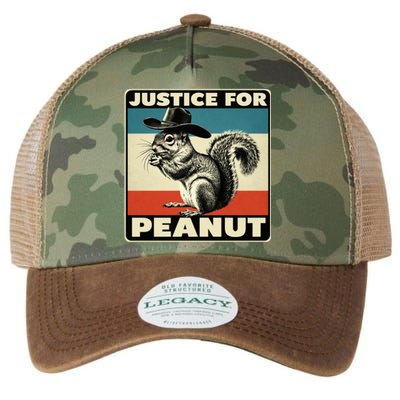 Peanut Squirrel Justice For Peanut Vintage Legacy Tie Dye Trucker Hat