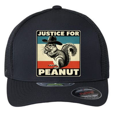 Peanut Squirrel Justice For Peanut Vintage Flexfit Unipanel Trucker Cap