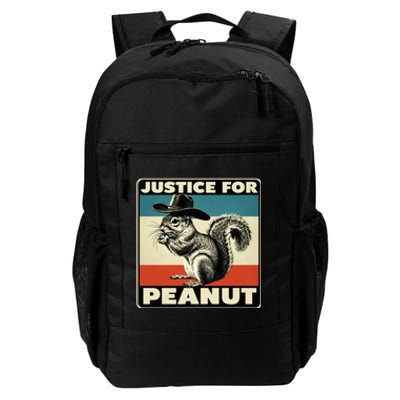 Peanut Squirrel Justice For Peanut Vintage Daily Commute Backpack