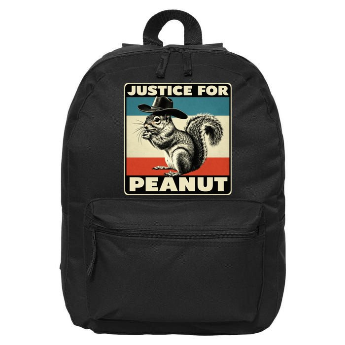 Peanut Squirrel Justice For Peanut Vintage 16 in Basic Backpack