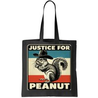 Peanut Squirrel Justice For Peanut Vintage Tote Bag