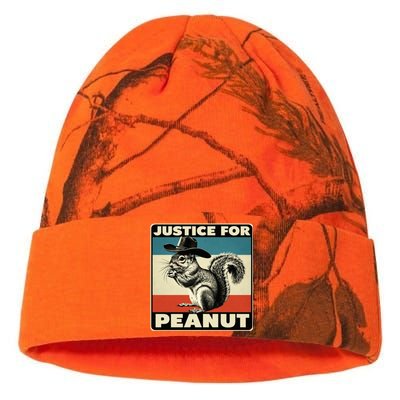 Peanut Squirrel Justice For Peanut Vintage Kati Licensed 12" Camo Beanie