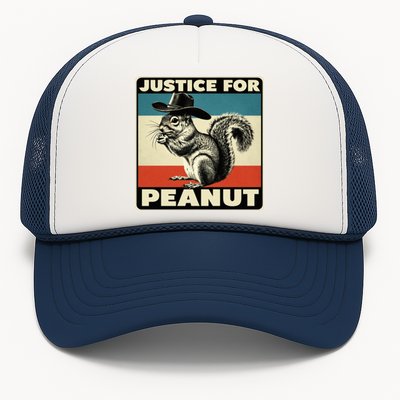 Peanut Squirrel Justice For Peanut Vintage Trucker Hat