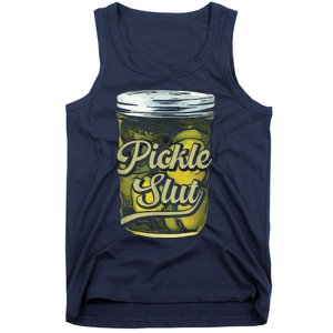 Pickle Slut Juicy Big Adult Dill Pickle Tank Top