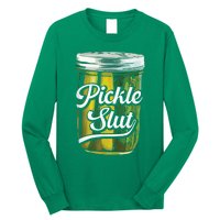 Pickle Slut Juicy Big Dill Pickle Lover Long Sleeve Shirt