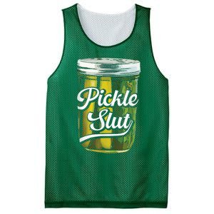 Pickle Slut Juicy Big Dill Pickle Lover Mesh Reversible Basketball Jersey Tank