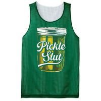 Pickle Slut Juicy Big Dill Pickle Lover Mesh Reversible Basketball Jersey Tank