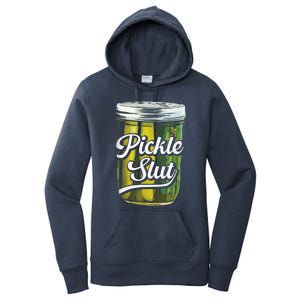 Pickle Slut Juicy Big Dill Pickle Lover Women's Pullover Hoodie