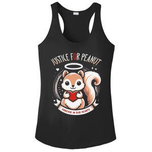 Peanut Squirrel Justice For Peanut The Squirrel Ladies PosiCharge Competitor Racerback Tank