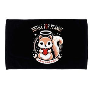 Peanut Squirrel Justice For Peanut The Squirrel Microfiber Hand Towel