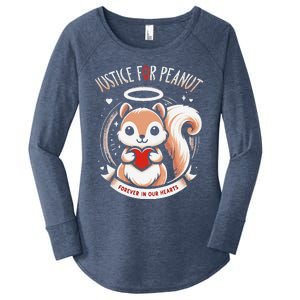 Peanut Squirrel Justice For Peanut The Squirrel Women's Perfect Tri Tunic Long Sleeve Shirt