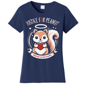 Peanut Squirrel Justice For Peanut The Squirrel Women's T-Shirt