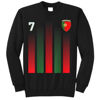 Portugal Soccer Jersey Portugal 7 Soccer Football Fan Sweatshirt