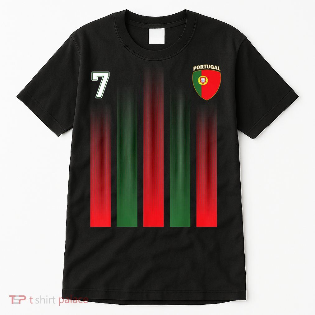 Portugal Soccer Jersey Portugal 7 Soccer Football Fan Tall T-Shirt