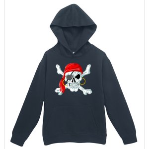 Pirate Skull Jolly And Roger Urban Pullover Hoodie