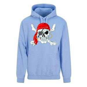 Pirate Skull Jolly And Roger Unisex Surf Hoodie