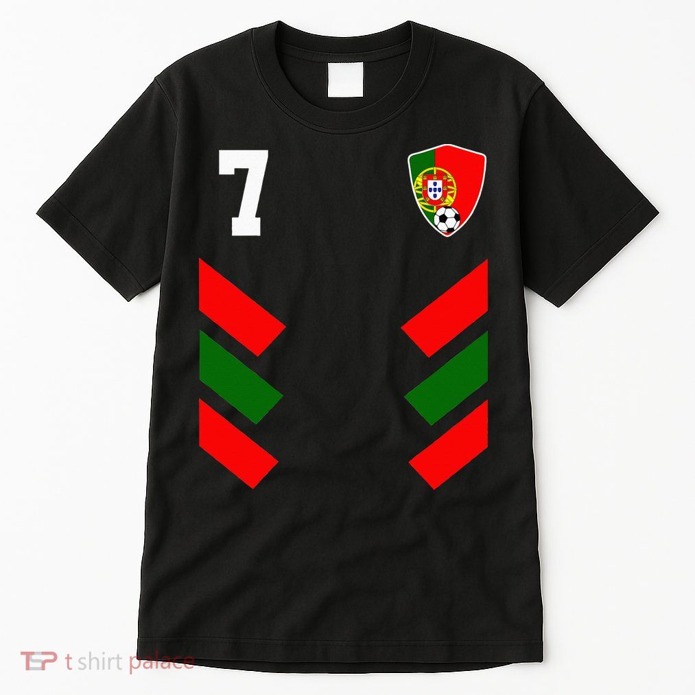 Portugal Soccer Jersey Portuguese Football Flag Tall T-Shirt