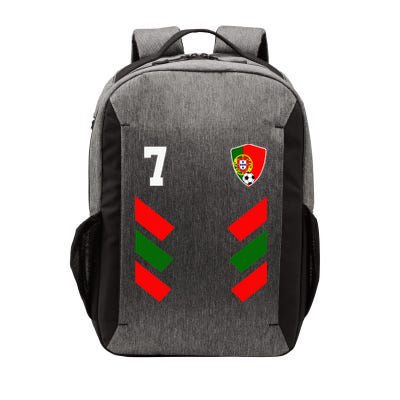 Portugal Soccer Jersey Portuguese Football Flag Vector Backpack