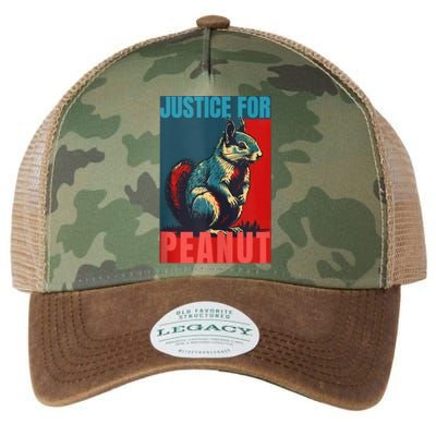 Peanut Squirrel Justice For Peanut Squirrel Legacy Tie Dye Trucker Hat