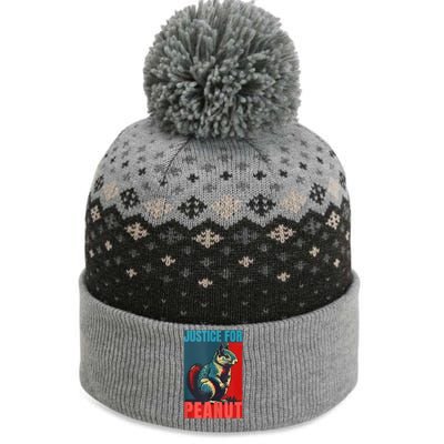 Peanut Squirrel Justice For Peanut Squirrel The Baniff Cuffed Pom Beanie