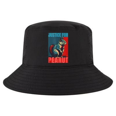 Peanut Squirrel Justice For Peanut Squirrel Cool Comfort Performance Bucket Hat