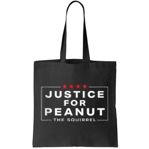 Peanut Squirrel Justice For Peanut Squirrel Tote Bag