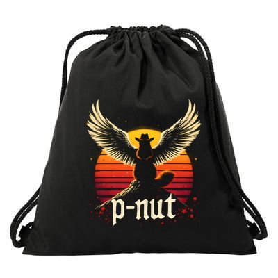 Peanut Squirrel Justice For Peanut Squirrel Drawstring Bag