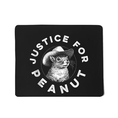 Peanut Squirrel Justice For Peanut Squirrel Mousepad