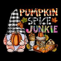 Pumpkin Spice Junkie Autumn Gnome Fall Thanksgiving Lover Sustainable Bucket Hat