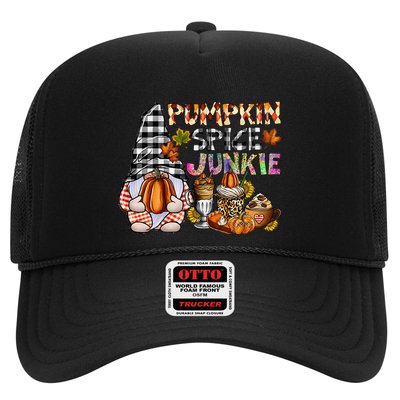 Pumpkin Spice Junkie Autumn Gnome Fall Thanksgiving Lover Hat