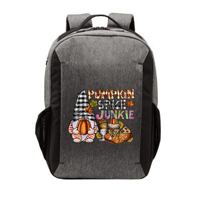 Pumpkin Spice Junkie Autumn Gnome Fall Thanksgiving Lover Vector Backpack