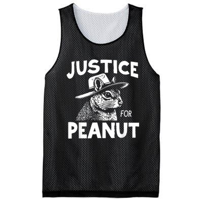 Peanut Squirrel Justice For Peanut Mesh Reversible Basketball Jersey Tank