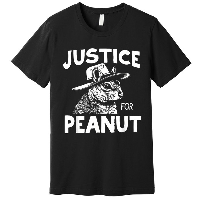 Peanut Squirrel Justice For Peanut Premium T-Shirt