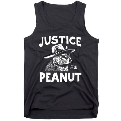 Peanut Squirrel Justice For Peanut Tank Top