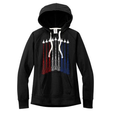 Patriotic Shirts Jet 4th Of July Usa Women's Fleece Hoodie