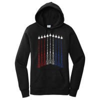 Patriotic Shirts Jet 4th Of July Usa Women's Pullover Hoodie