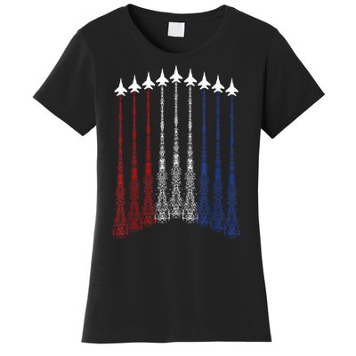 Patriotic Shirts Jet 4th Of July Usa Women's T-Shirt