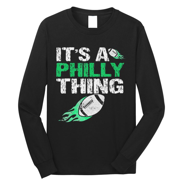 Philadelphia Soccer Jersey Original Fan Badge Long Sleeve Shirt