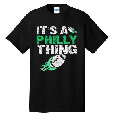 Philadelphia Soccer Jersey Original Fan Badge Tall T-Shirt