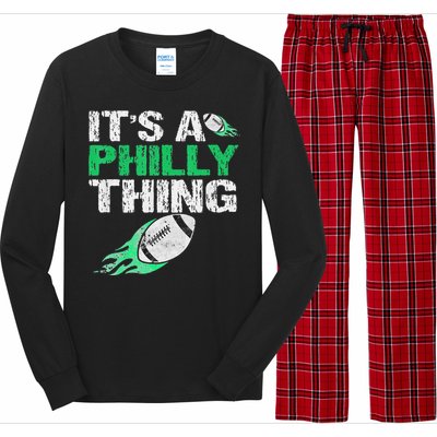 Philadelphia Soccer Jersey Original Fan Badge Long Sleeve Pajama Set