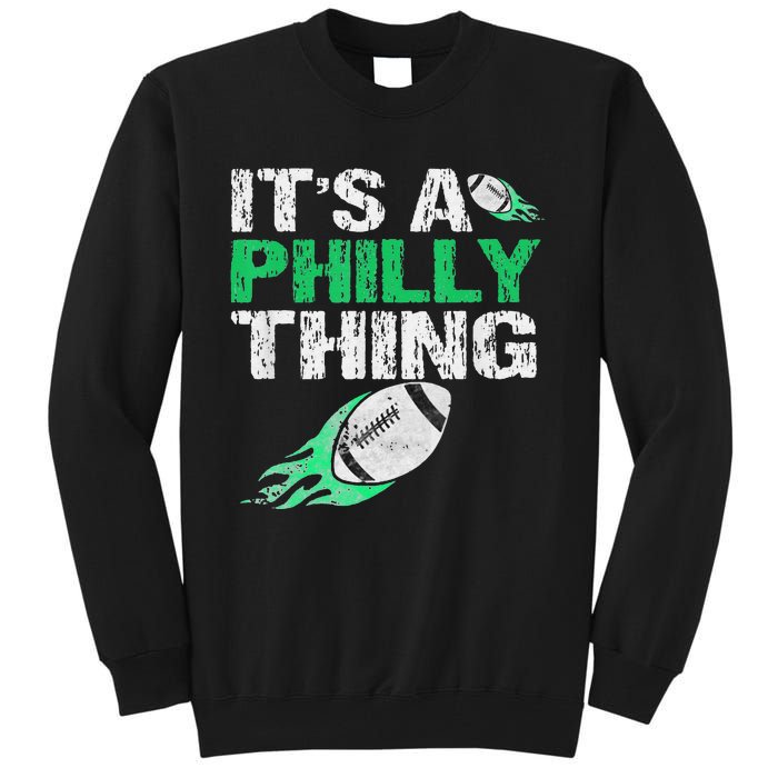 Philadelphia Soccer Jersey Original Fan Badge Tall Sweatshirt