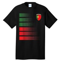 Portugal Soccer Jersey Portugal Football Fan Soccer Tall T-Shirt